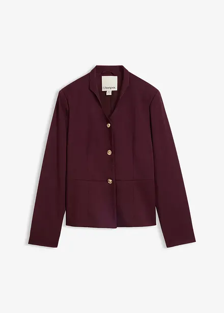 Blazer med fin krage