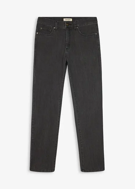 Classic fit jeans i lett denim, straight