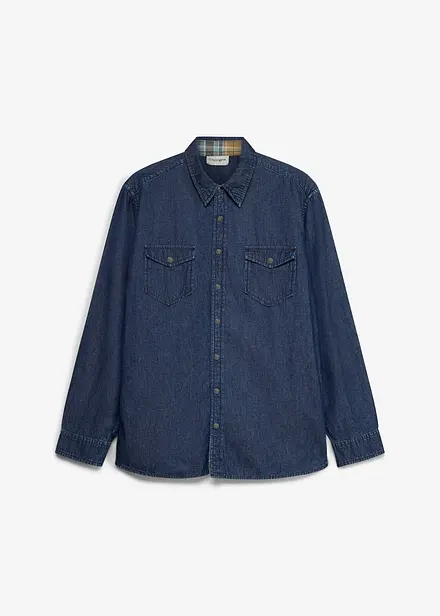 Denimskjorte i 100% bomull