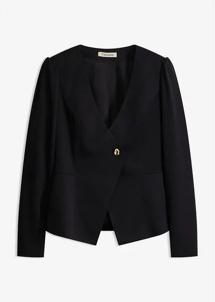 Blazer med pynteknapp
