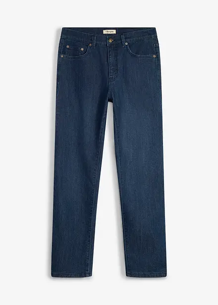 Classic fit jeans med varmende jerseyf&ocirc;r, straight