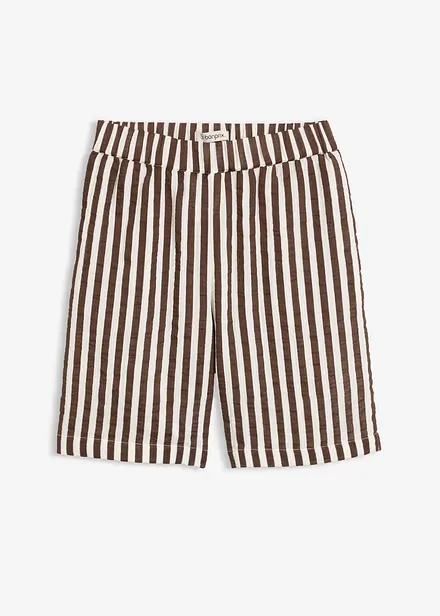Musselin-shorts i 100% bomull