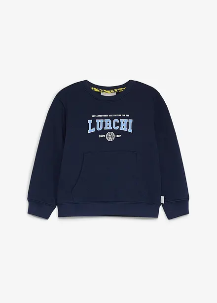 Lurchi sweatshirt i myk, &oslash;kologisk bomull
