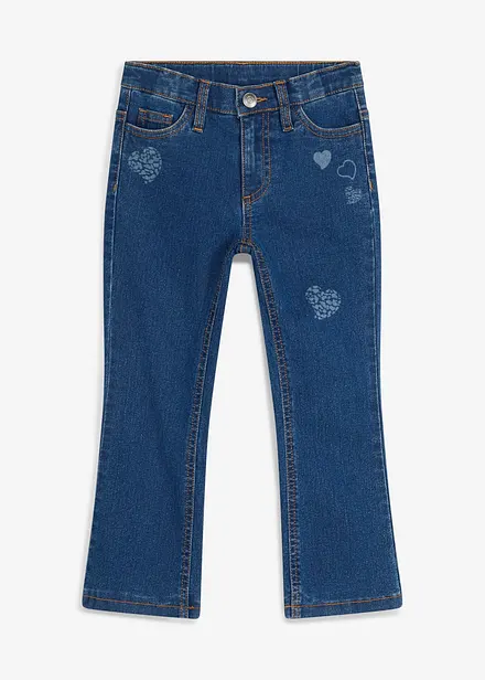 Lurchi varmende bootcut jeans, mid waist