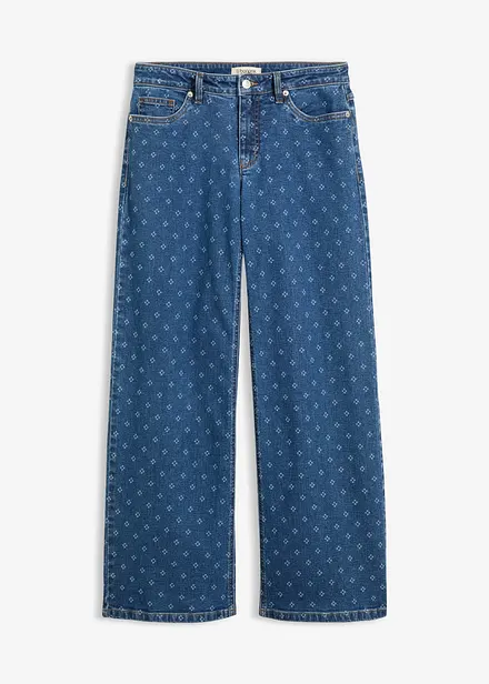 Wide leg jeans, mid waist