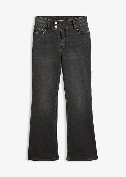 Bootcut jeans, high waist