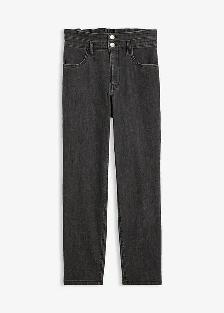 Mom-jeans High Waist, komfortlinning