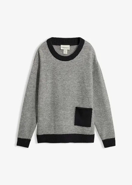 Loose fit strikkegenser
