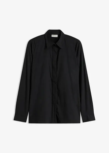 Lang stretchbluse