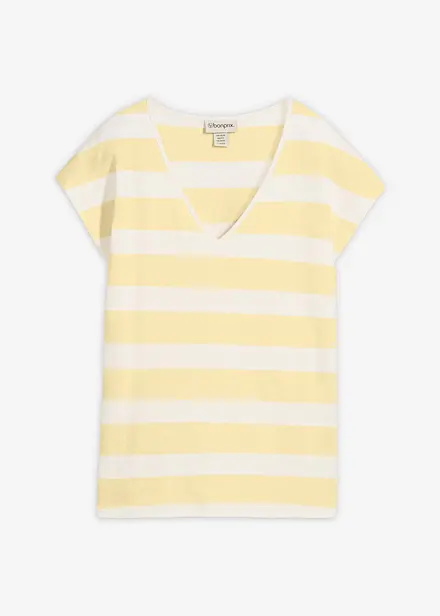 Oversized topp i 100% &oslash;kologisk bomull
