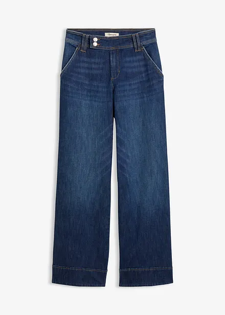 Wide leg jeans high waist