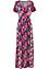 Maxi-kjole i trikot, kort arm, bpc bonprix collection