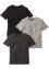 T-shirt med V-hals (3-pack), bpc bonprix collection