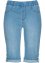 Jeans-bermuda med elastisk linning, bpc selection
