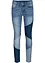 Skinny-jeans med trekantede innfellinger, bonprix