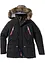 Vattert parkas med sporty detaljer, bonprix