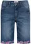 Straight-jeans, Mid Waist, bermuda, bonprix