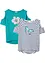 T-shirt med cut-outs på skuldrene til barn (2-pack), bonprix