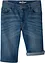 Stretch-jeansbermuda for barn, bonprix