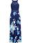 Sommerlig maxikjole med blomstertrykk og blonde, BODYFLIRT boutique