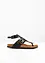 Behagelig sandal i skinn, bonprix