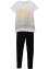 T-shirt og leggings (2-delt sett), til jente, bpc bonprix collection