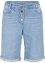 Jeans-bermuda med komfortstretch, med broderi og komfortlinning, bpc bonprix collection