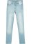 Skinny jeans til jente, med used effekt, John Baner JEANSWEAR