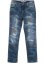 Jeans til gutt, med diskret kamuflasjemotiv, Slim Fit, John Baner JEANSWEAR
