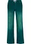 Kordfløyelsbukse med stretch, Wide, bonprix