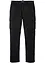 Regular Fit-cargobukse med bomull, Straight, bonprix