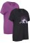 Funksjons-T-shirt, 2-pack, kort arm, bpc bonprix collection