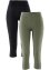 Capri-leggings med stretch (2-pack), bpc bonprix collection