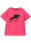 T-shirt med hestemotiv til jente , bpc bonprix collection