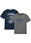 T-shirt med sporty print (2-pack), bonprix