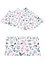 Spisebrikker med trykt blomstermønster (4-pack), bonprix