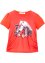 T-shirt til jente med heste-print, bpc bonprix collection