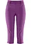 Capri-bukse med stretch og slip on-linning, bonprix