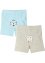 Sommerlig sweatshorts til baby, av økologisk bomull (2-pack), bpc bonprix collection