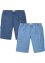Pull on-jeans-cargo-bermuda Loose Fit (2-pack), John Baner JEANSWEAR