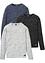 Langermet topp (3-pack), bpc bonprix collection