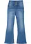 High Waist-jeans til jente med vide ben, bonprix