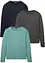 Langermet shirt (3-pack), bonprix