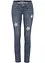 Skinny-Jeans med stjernemønster, bonprix