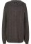 Oversized genser med flettemønster, bpc bonprix collection