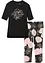 Capri pyjamas med leggings, bpc bonprix collection