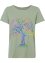 T-skjorte med print, av økologisk bomull, RAINBOW