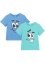 T-shirt av økologisk bomull til barn (2-pack), bpc bonprix collection