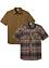 Kortermet skjorte (2-pack), John Baner JEANSWEAR