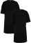 T-shirt kjole med V-utringning, oversized (2-pack), bpc bonprix collection